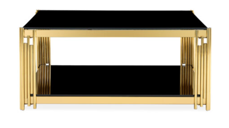 CS336_Black_Gold Coffee Table